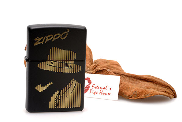 Zippo Schwarz Color Pipe Man Pfeifenfeuerzeug 254711